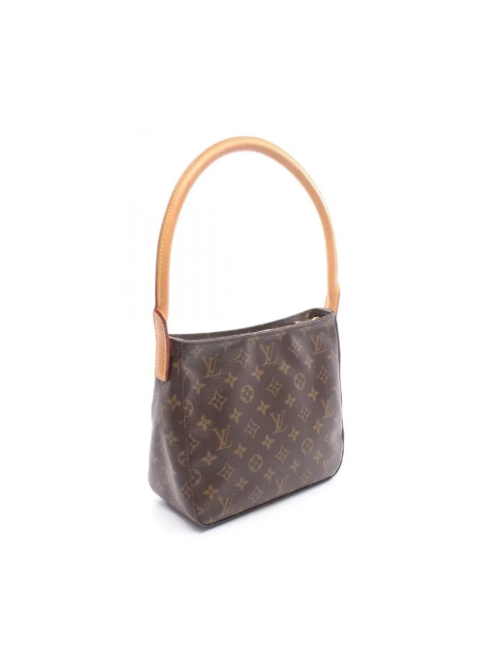 Louis Vuitton Shoulder Bag Looping MM Monogram Canvas Leather